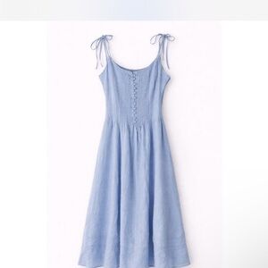 Tommy Hilfiger Light Blue Midi Dress